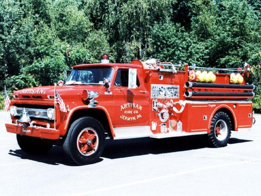  Chevrolet C80 Firetruck by Seagrave 1965 года  (фото 1 из 1)